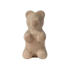 Figurine Ours En Guimauve - H 15.5 Cm