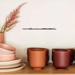 Frise Decorative Bordeaux Mini - Noir - 19 Cm