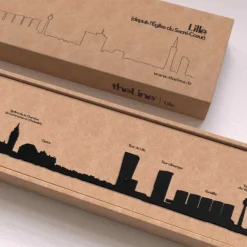 Frise Decorative Lille - Noir - 50 Cm