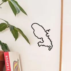 Frise Decorative Martinique - Noir - 50 Cm