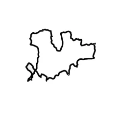 Frise Decorative Mykonos - Noir - 50 Cm