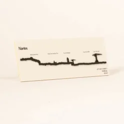 Frise Decorative Nantes Mini - Noir - 19 Cm