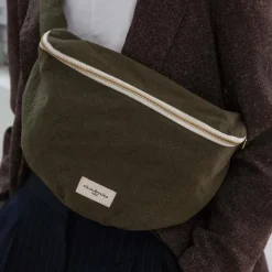 Grande Banane Custine En Coton Recycle - Kaki