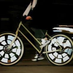 Grands Reflecteurs Pour Velo - Fluo Multicolore