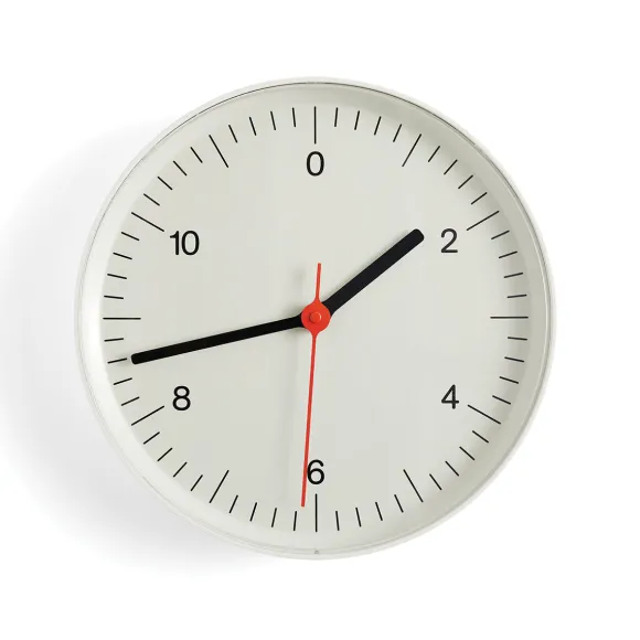 Horloge Murale By Jasper Morrison - Blanc