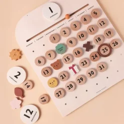 Jouet Mon Calendrier En Bois