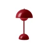 Lampe A Poser Flowerpot Vp9 Sans Fil - Rouge Vermillion
