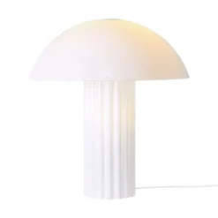Lampe De Table Acrylic Cupola - O 56 X 61,3 Cm - Blanc