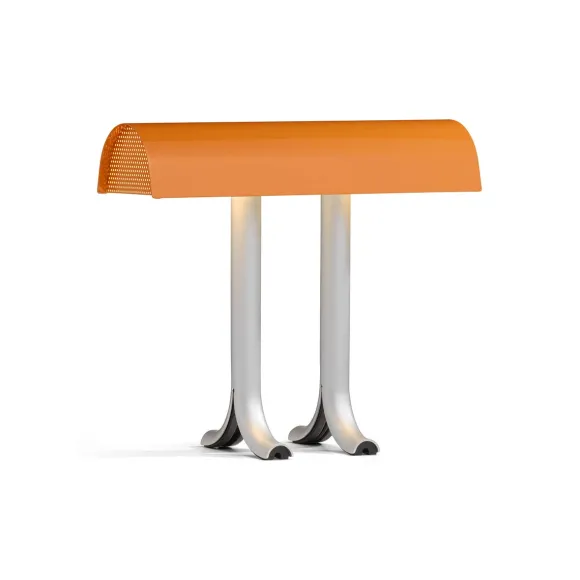 Lampe De Table Anagram - O 14 X H 32,5 Cm - Orange