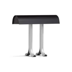 Lampe De Table Anagram - O 14 X H 32,5 Cm - Fer Noir