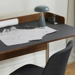 Lampe De Table Como Sc53 H 21Cm - Bleu Pierre