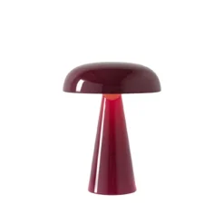 Lampe De Table Como Sc53 Sans Fil - Rouge Marron