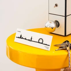 Mini Frise Decorative Londres - Noir - 19 Cm