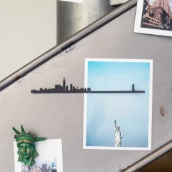 Mini Frise Decorative New York - Noir - 19 Cm