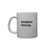 Mug En Porcelaine - Bonjour Morue
