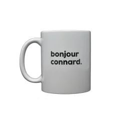 Mug En Porcelaine - Bonjour Connard