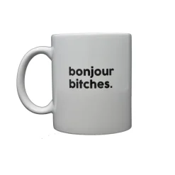 Mug En Porcelaine - Bonjour Bitches
