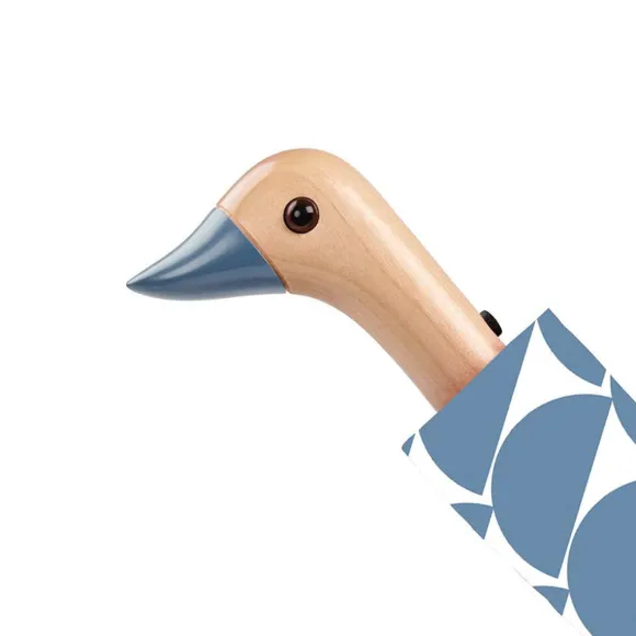 Parapluie A Manche Tete De Canard - Denim Moon