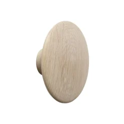 Patere The Dots - Chene Naturel