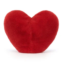 Peluche Amusante Coeur L - Rouge