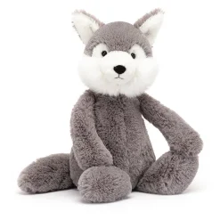 Peluche Bashful Loup - H 31 Cm