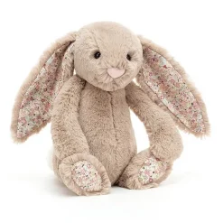 Peluche Doudou Blossom Lapin Bea - Beige - H 18 Cm