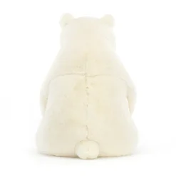 Peluche Elwin Ours Polaire - H 21 Cm