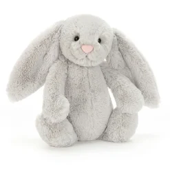 Peluche Lapin Bashful - H 31 Cm - Argent