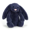 Peluche Lapin Bashful - H 31 Cm - Navy
