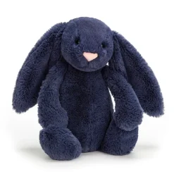 Peluche Lapin Bashful - H 31 Cm - Navy