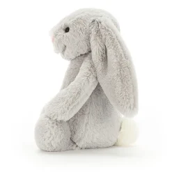 Peluche Lapin Bashful - H 31 Cm - Argent