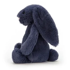 Peluche Lapin Bashful - H 31 Cm - Navy