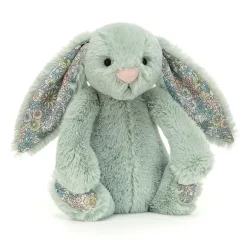 Peluche Lapin Blossom - H 18 Cm - Sage