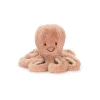 Peluche Octopus Odell Bebe 14 Cm - Rose