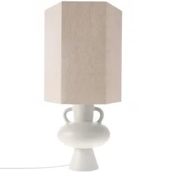 Pied De Lampe Anses Blanc