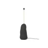 Pied De Lampe Hebe En Ceramique - H 100 Cm - Noir