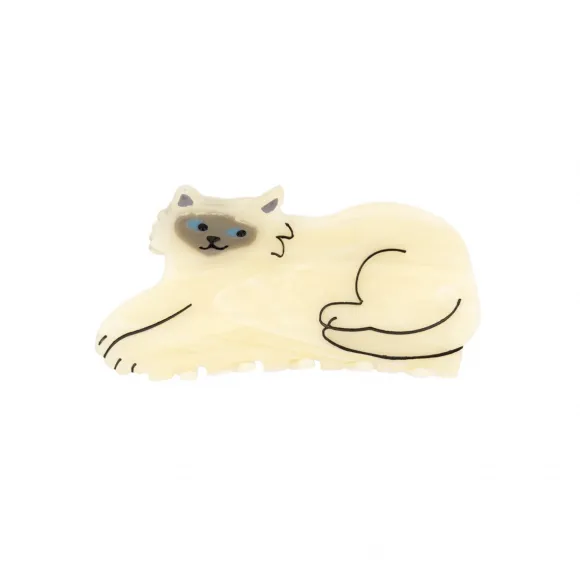 Pince A Cheveux Chat Siamois