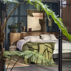 Plaid Capitonne En Coton 130 X 170 Cm