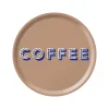 Plateau Coffee - O 31 Cm - Marron