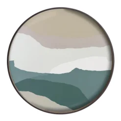 Plateau En Verre - Slate Wabi Sabi - O 61 Cm