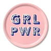 Plateau Girl Power - O 31 Cm - Pink