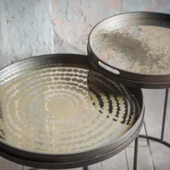 Plateau Miroir - Clear Mirror - O 48 Cm