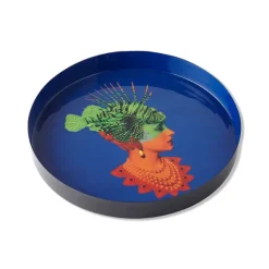 Plateau Rond Rascaqueen En Fer - O 33 Cm