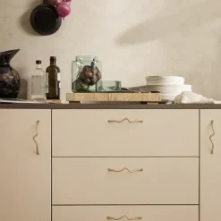 Poignee Curvature Laiton 14,2Cm