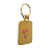 Porte-clés Zizi Cuir Moutarde