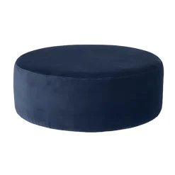 Pouf Velours Wind - Bleu