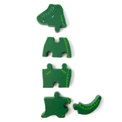 Puzzle Mr Crocodile En Bois