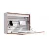 Secretaire Flatbox Avec Lampe Led - Blanc