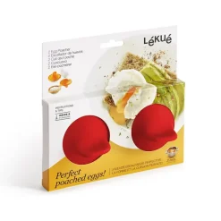 Set De 2 Cuit-Oeufs Poches - Rouge