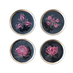 Set De 4 Dessous De Verres - Moldave ? 9 Cm